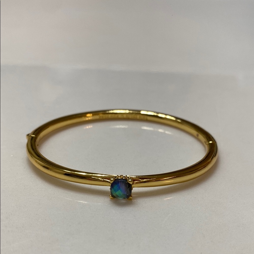 Kate Spade Gold Bracelet with Opal Accent